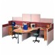 Partisi Kantor Uno Exclusive 2 Staff Configuration