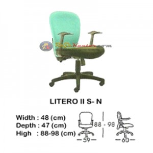 Kursi Kantor (Staff & Sekretaris) Indachi Litero II S-N