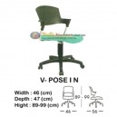 Kursi Kantor (Staff & Sekretaris) Indachi V-Pose I N