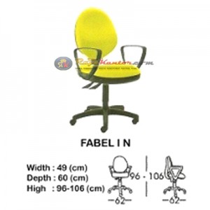 Kursi Kantor (Staff & Sekretaris) Indachi Fabel I N