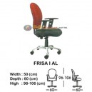 Kursi Kantor (Staff & Sekretaris) Indachi Frisa I AL