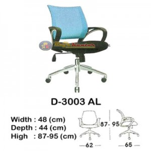 Kursi Kantor (Staff & Sekretaris) Indachi D-3003 AL