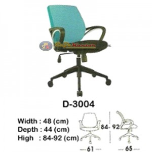 Kursi Kantor (Staff & Sekretaris) Indachi D-3004