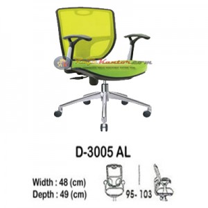 Kursi Kantor (Staff & Sekretaris) Indachi D-3005 AL