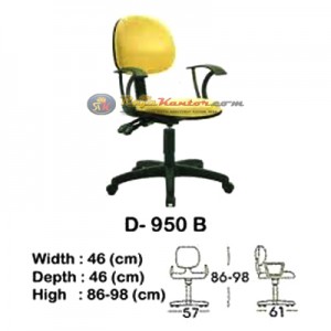 Kursi Kantor (Staff & Sekretaris) Indachi D-950 B