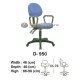 Kursi Kantor (Staff & Sekretaris) Indachi D-950