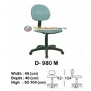 Kursi Kantor (Staff & Sekretaris) Indachi D-980 M