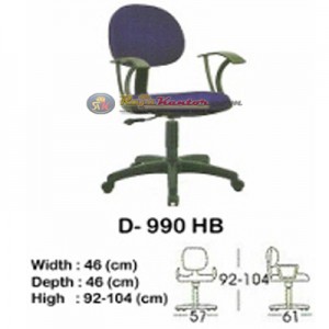 Kursi Kantor (Staff & Sekretaris) Indachi D-990 HB