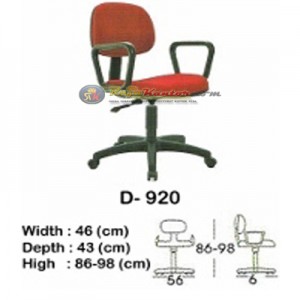 Kursi Kantor (Staff & Sekretaris) Indachi D-920
