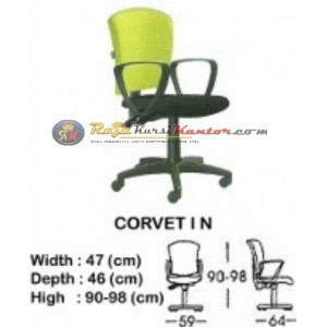 Kursi Kantor (Staff & Sekretaris) Indachi Corvet I N