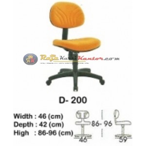 Kursi Kantor (Staff & Sekretaris) Indachi D-200