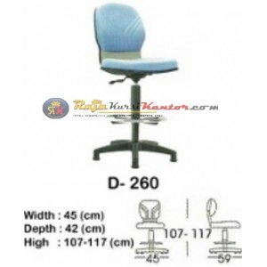 Kursi Kantor (Staff & Sekretaris) Indachi D-260