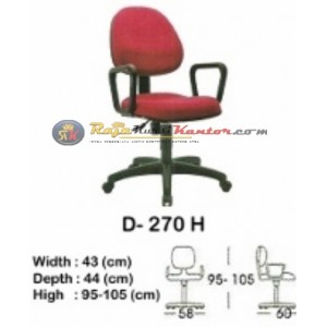 Kursi Kantor (Staff & Sekretaris) Indachi D-270 H