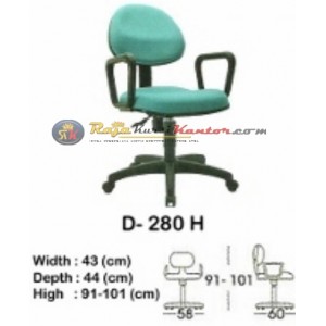 Kursi Kantor (Staff & Sekretaris) Indachi D-280 H