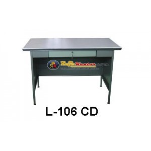 Meja Kantor Lion - Meja Kantor Besi type L-106 CD