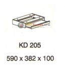 Meja Kantor Vip Mv Series KD 205 (Keyboard Drawer)