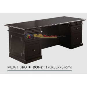 Meja Kantor Donati Meja 1 Biro DOT - 2 (Melamic Series)