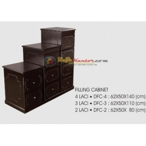 Filling Cabinet Donati 2 Laci DFC-2 ( Melamic Series)