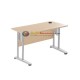Meja Kantor Donati Meja Kantor 1per2 Biro DOD-13 R (Capri Series)