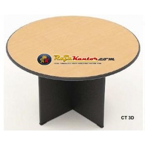 High Point One - Meja Rapat Bulat type CT-3D
