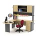 High Point Kozy Mercury - Meja Kantor Set Workstation-2