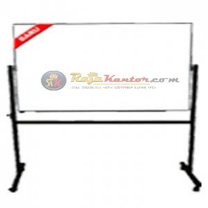 Papan Tulis Stand Double Face Sanko 120 x 240 cm