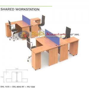 Grand Furniture Diva - Shared Workstation
