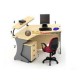 Set Meja Kantor Nine Series Oxford Workstation-2