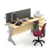 Set Meja Kantor Nine Series Oxford Workstation-3