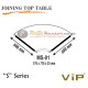 Vip S Series Joining Top Table MS-01