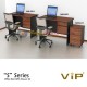 Vip S Series Office Desk With Drawer Set 2