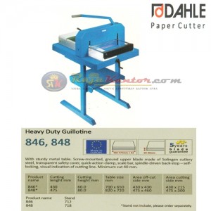 Dahle Pepper Cutter Heavy Duty Guillotine 846