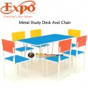 Expo Metal Study Desk And Chair 2