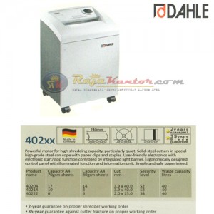 Mesin Penghancur Kertas Dahle 402 XX