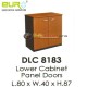 Lower Cabinet Euro - DLC 8183