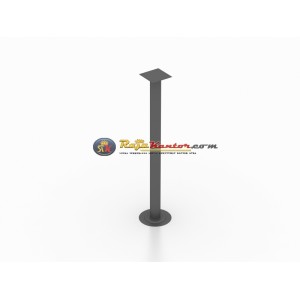 Meja Modera E Class - TIANG JT DARK GREY