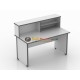 Meja Kantor Modera M Class - MOD 160 + Reception Counter