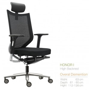 Kursi Kantor Inviti HONOR I High Backrest