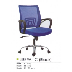 Kursi Kantor Donati Liberia I C Black