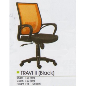 Kursi Kantor Donati Travi II Black