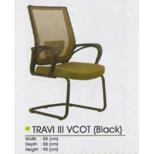 Kursi Kantor Donati Travi III VCOT Black
