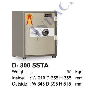 Brankas Indachi D-800 SSTA