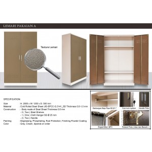 Lemari Pakaian Alba A