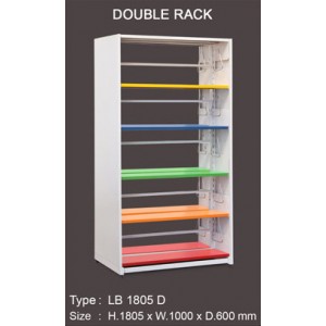 Rak Buku Besi Alba LB 1805 D