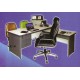 Meja Kantor Daiko MD 160 + MD 100