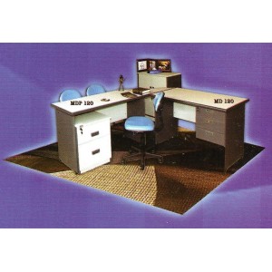 Meja Kantor Daiko MDP 120 + MD 120