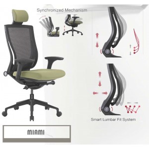 Kursi Kantor Direktur CARRERA MIAMI