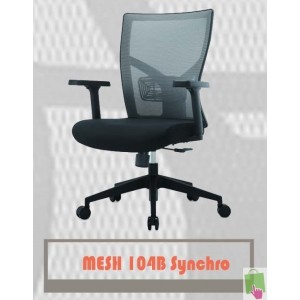 Kursi Kantor Staff CARRERA MESH 104B SYNCHRO