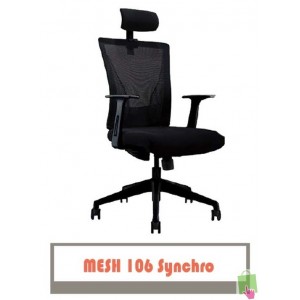Kursi Kantor Staff CARRERA MESH 106 SYNCHRO