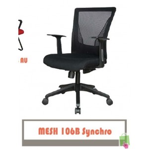 Kursi Kantor Staff CARRERA MESH 106B SYNCHRO